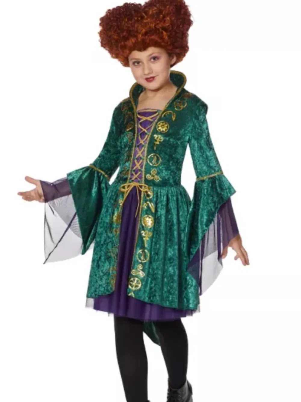 Hocus Pocus Tween Winifred Sanderson Dress size XL